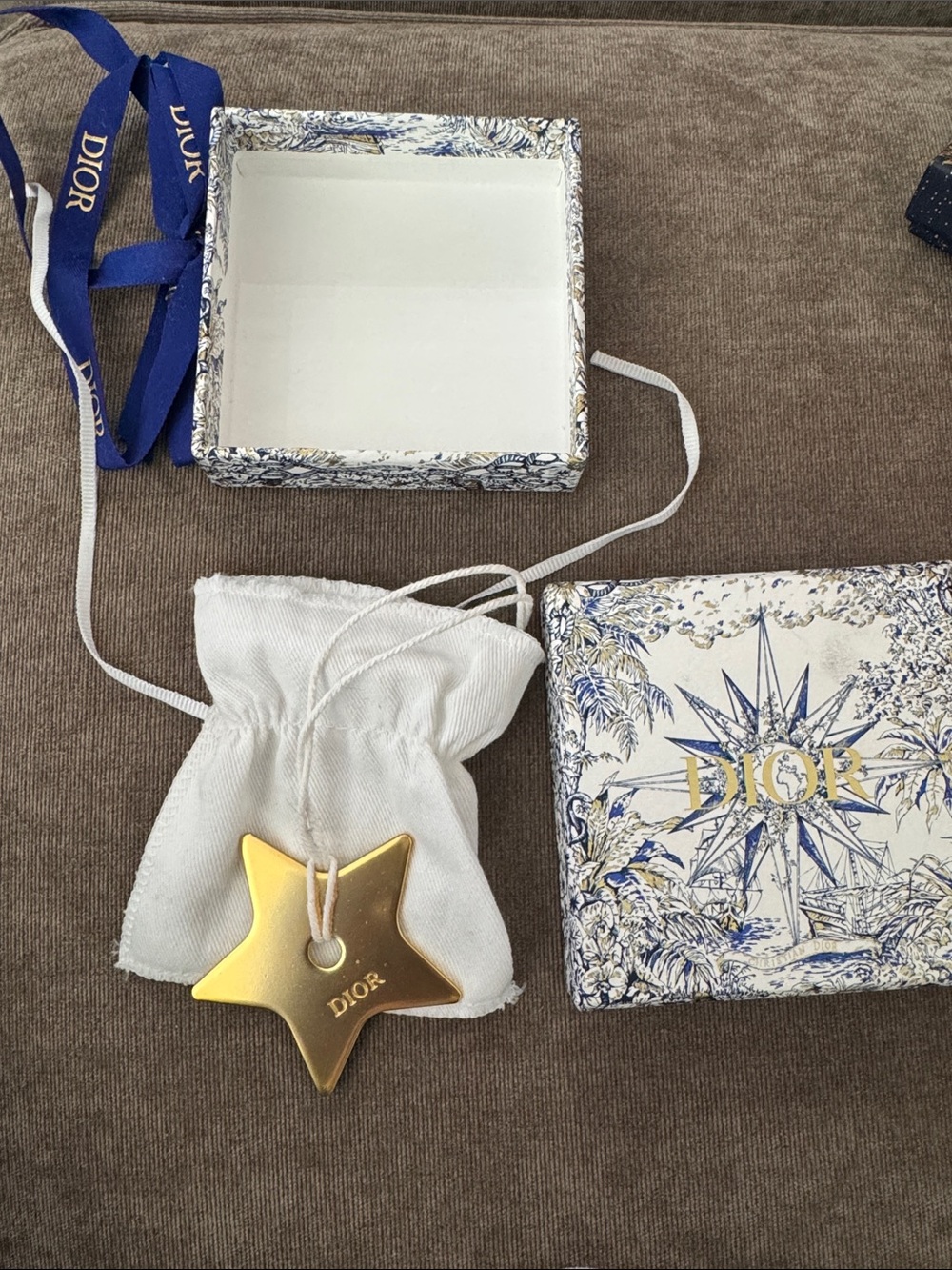 Dior Star Ornament with Box